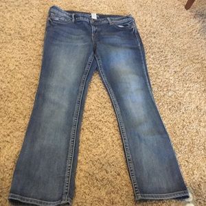 Maurice’s boot cut stretch jeans